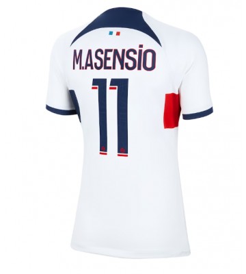 Paris Saint-Germain Marco Asensio #11 Segunda Equipación Mujer 2023-24 Manga Corta